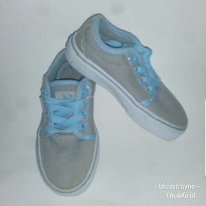 Grey and Blue Aido Sneakers Tennis Shoes Size 10